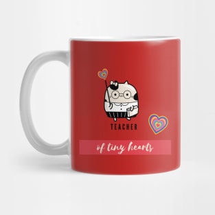 Teacher Of Tiny Hearts - Cute cat Mug